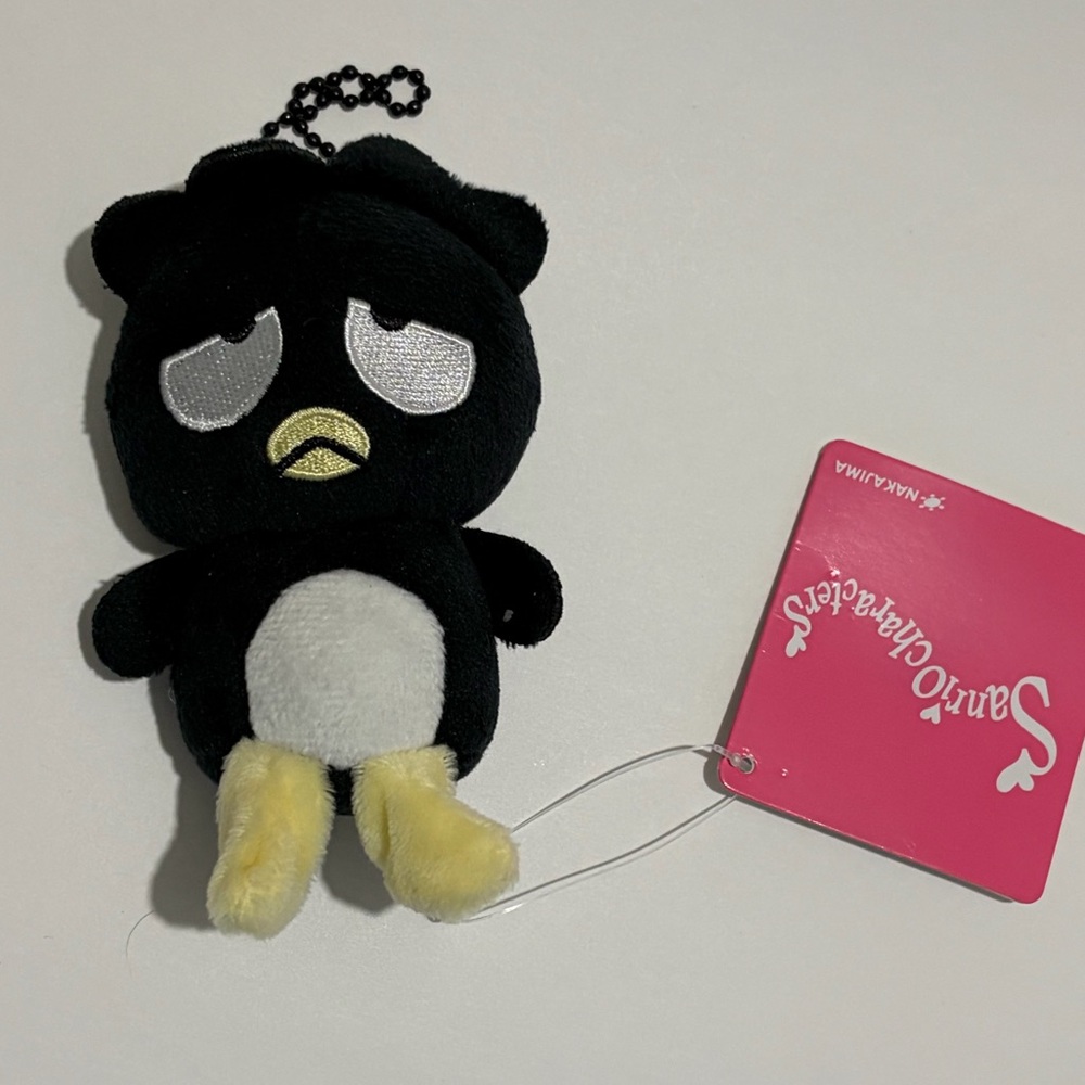 Sanrio Badtz-Maru Plush Keychain